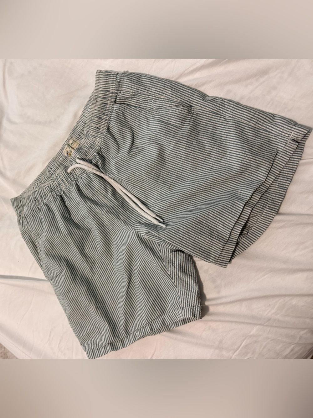 Vintage J Crew Seersucker Shorts Size Small